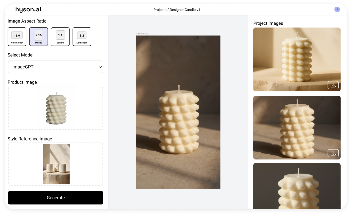 app mockup